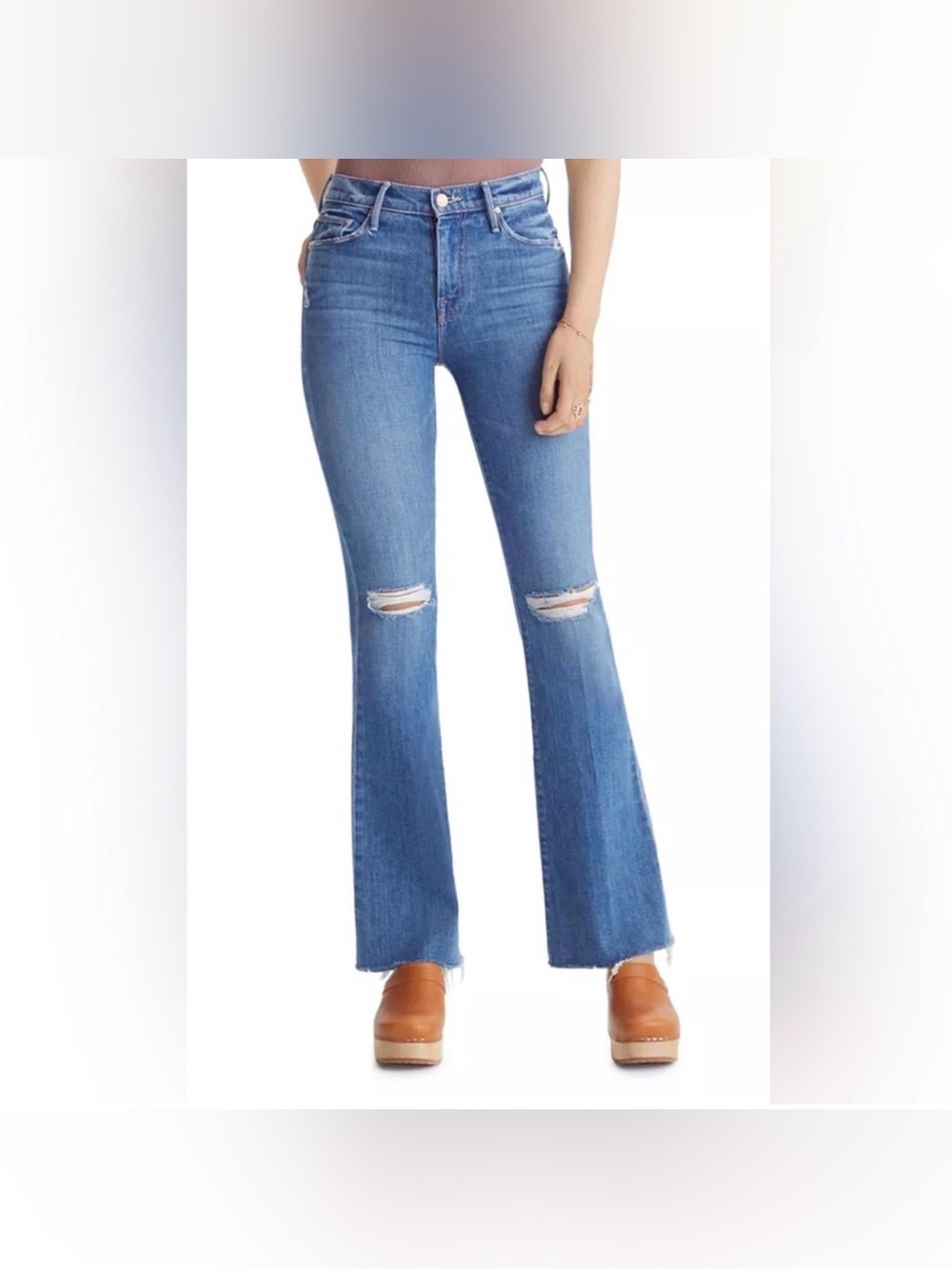 THE WEEKENDER FRAY-Six Packs on Me medium blue wash size 25